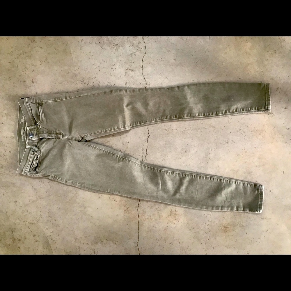Gap Green Jean Jeggings